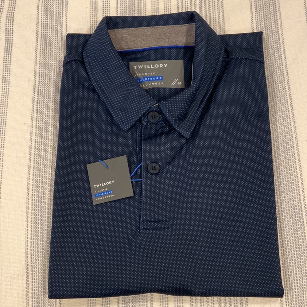 Twillory NWT Performance Men’s Polo - Size Medium